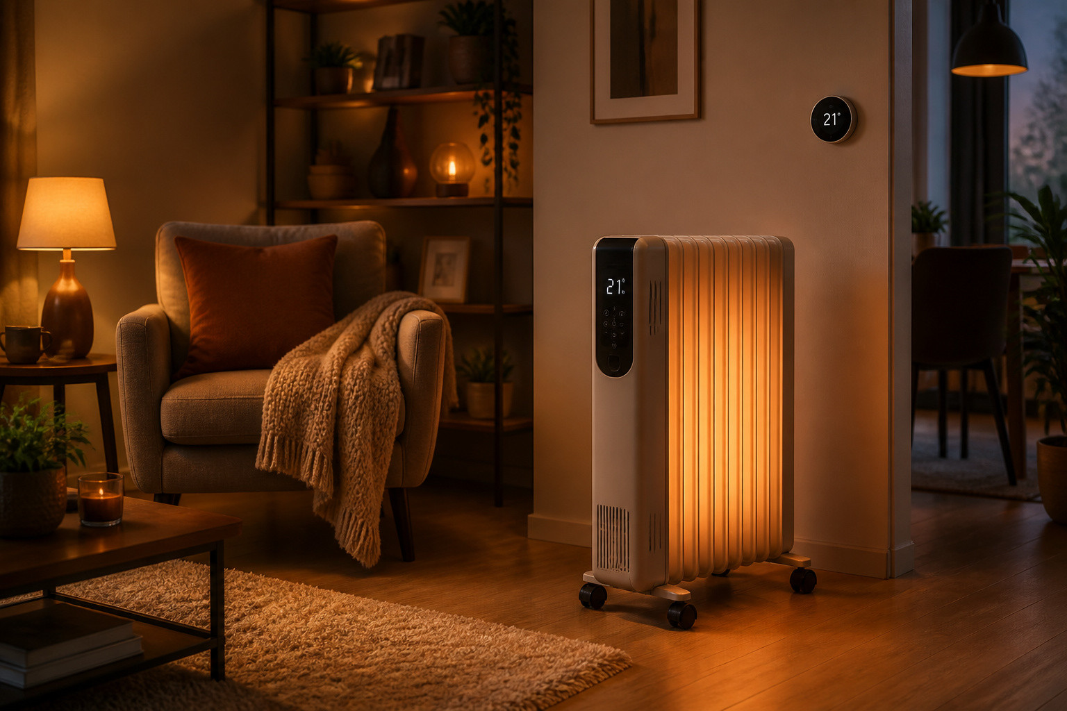 Radiateur bain d’huile : chaleur douce et consommation maîtrisée
