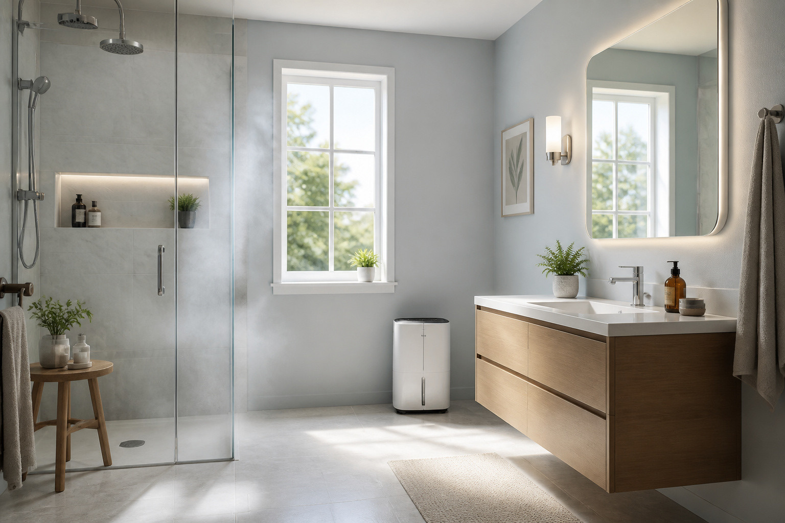 Déshumidificateur salle bain : dites adieu à l’humidité