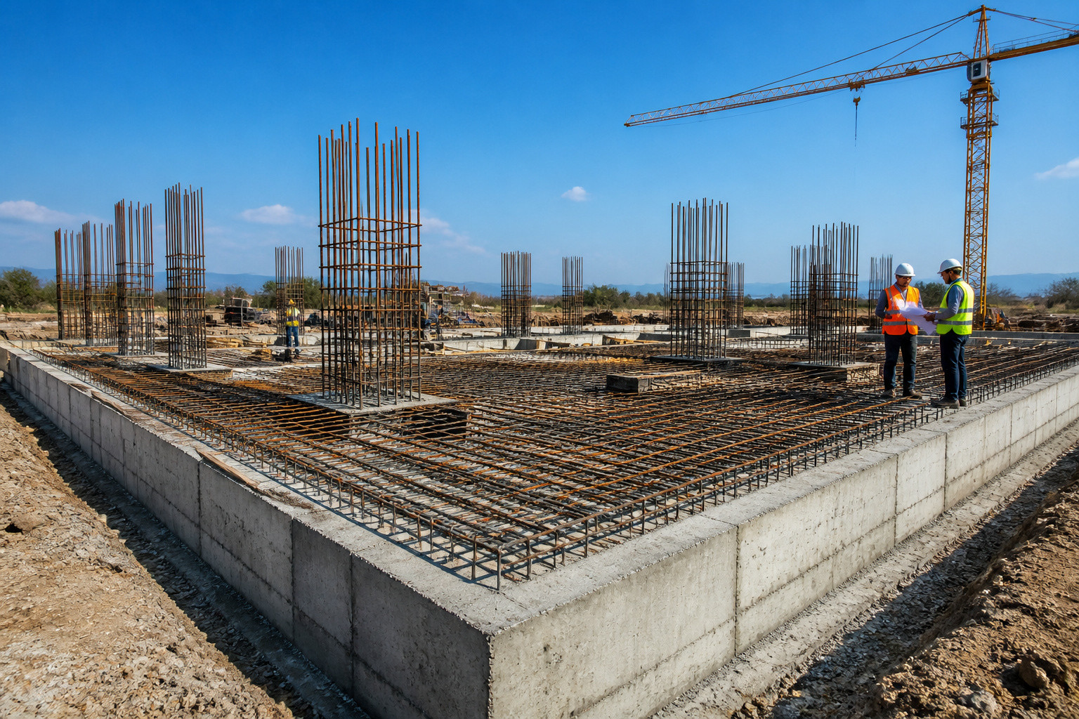 Béton armé : les fondations solides de votre construction