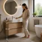 Salle de bain moderne et confortable