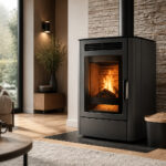 Poele moderne bois et granules