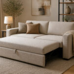 Canape convertible moderne et elegant