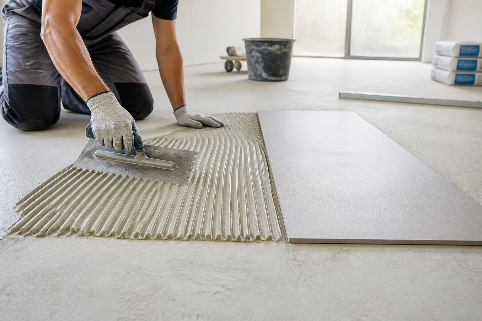 Quelle épaisseur de colle pour un carrelage impeccable ?