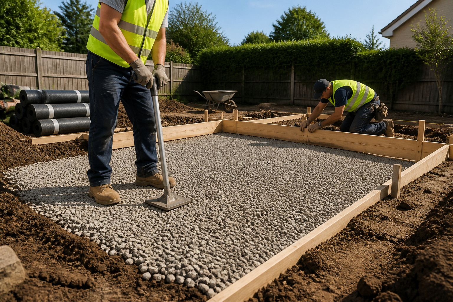 Comment faire une dalle béton solide étape par étape