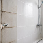 Nettoyage de joints de douche avantapres