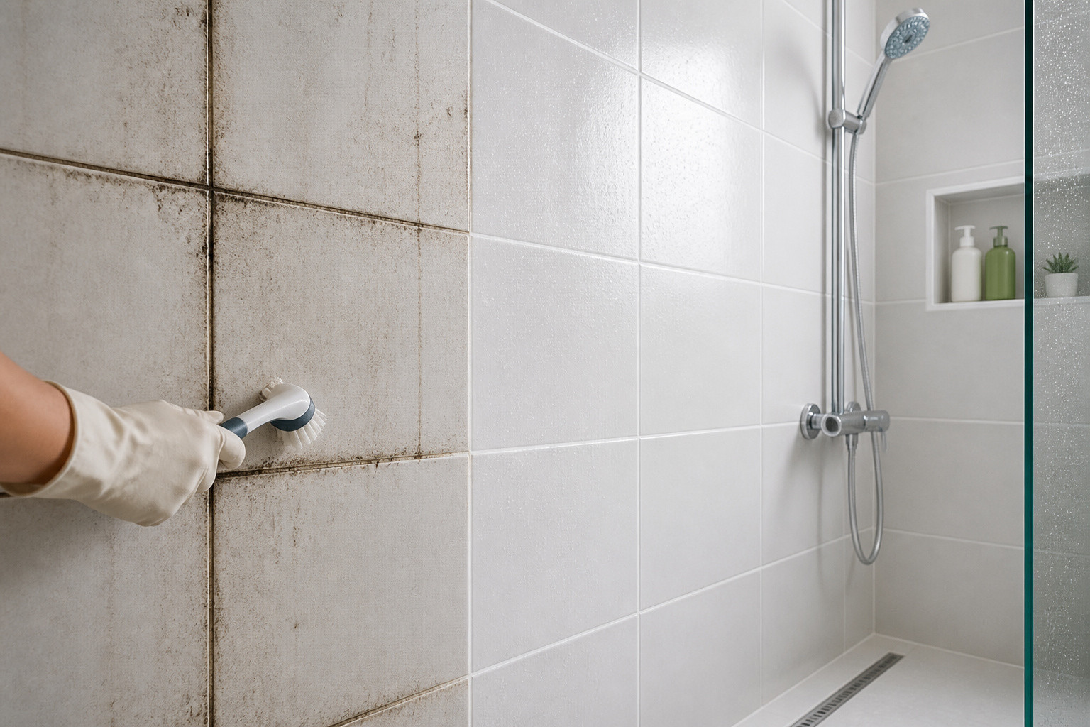 Comment nettoyer les joints de douche efficacement ?